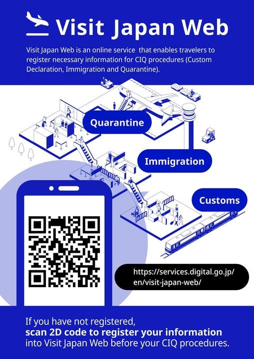 How to use Visit Japan Web - Online Arrival Card